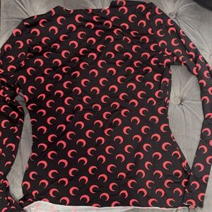 Marine serre all over moon red